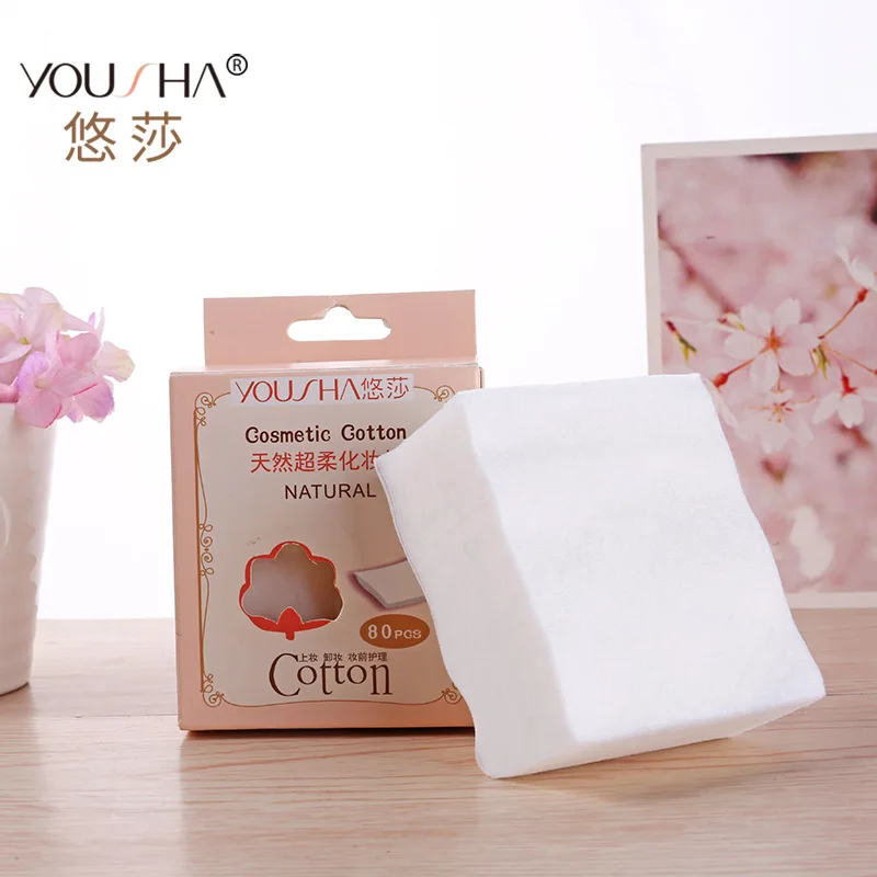 

Gift Thin Cotton Puff 6 * 7cm Skin Soft Water Facial Wipe YV028