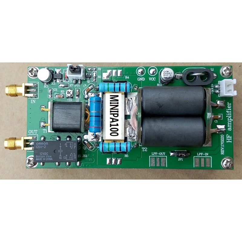 DIY наборы MINIPA100 1 8-54 МГц 100 Вт SSB линейная фотолампа для YAESU FT-817 KX3 FT-818 Усилитель