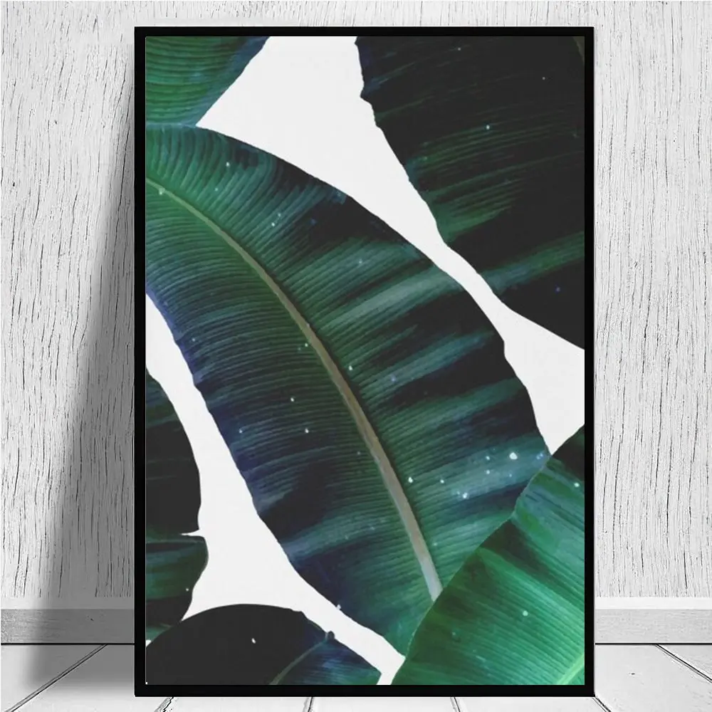 Космический банановые листья # redbubble Печать на холсте Живопись Плакаты принты