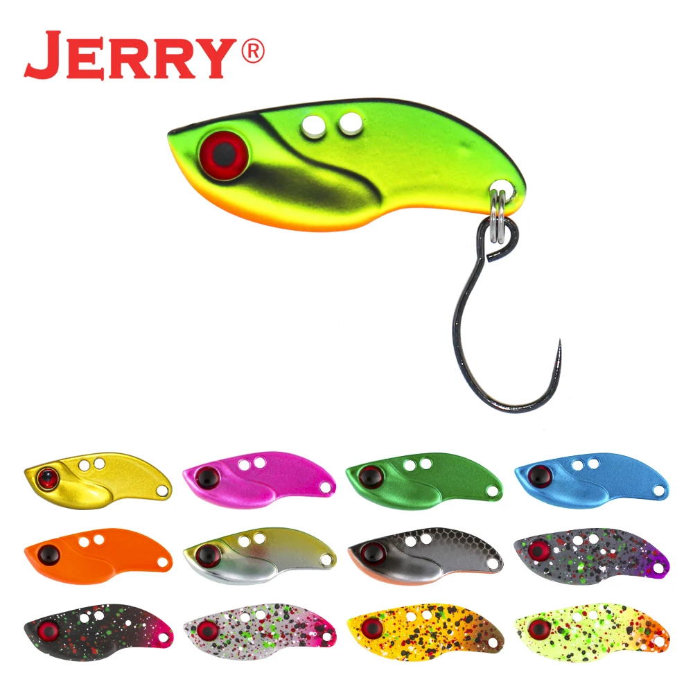 Jerry 1pc 2,8g 3.5g 5g Spinning Fishing Blade VIBEs Sinking Hard Body Bait Metal VIB Lure Tengsten