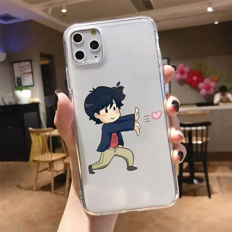

Japanese Anime Banana Fish Anime Phone Case Transparent for iPhone 6 7 8 11 12 s mini pro X XS XR MAX Plus cover funda shell