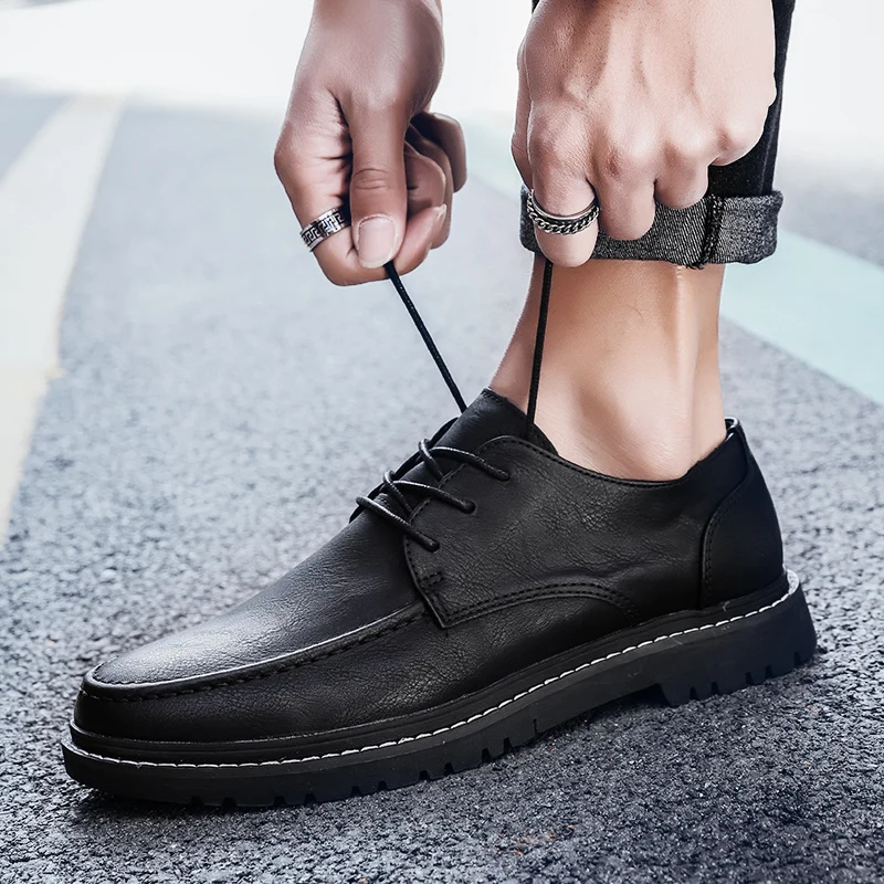 

Casual Shoes Men Fashion Fashion Men Casual Shoes Leather Mens Hot Sale Zapatos Casuales Para Hombre De Cuero Sneakers Male Work