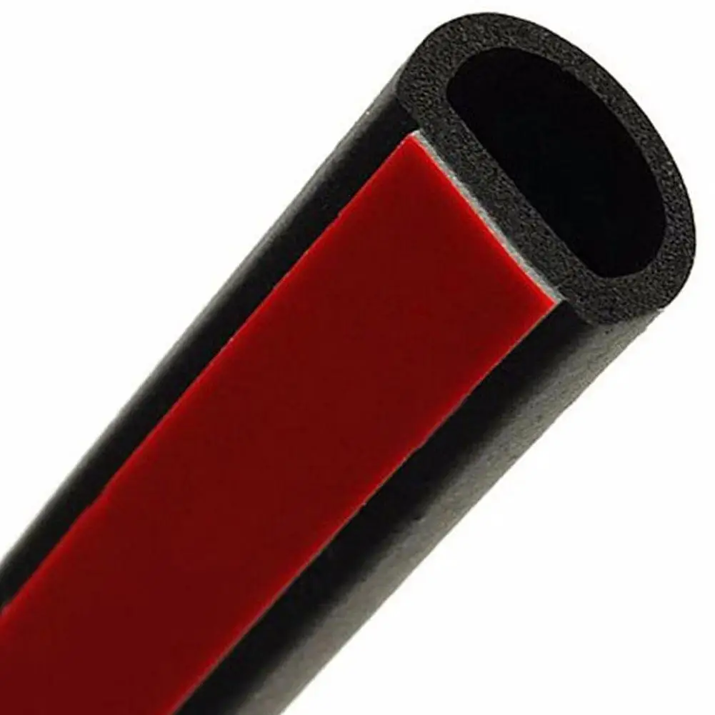 

D-shape Car Vehicle Interior Moulding Trim Sound Insulation Rubber Sealing Strip car accessories