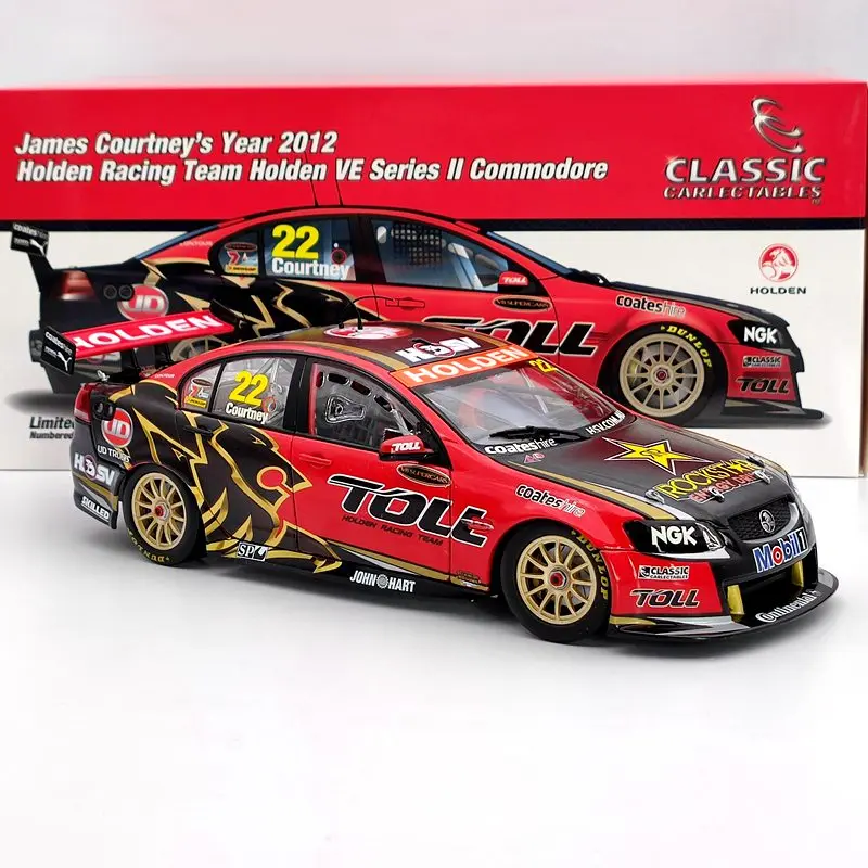 Классические 1:18 для H ~ lden гоночной команды Holden VE Series II коммодора Джеймс Кортни #22