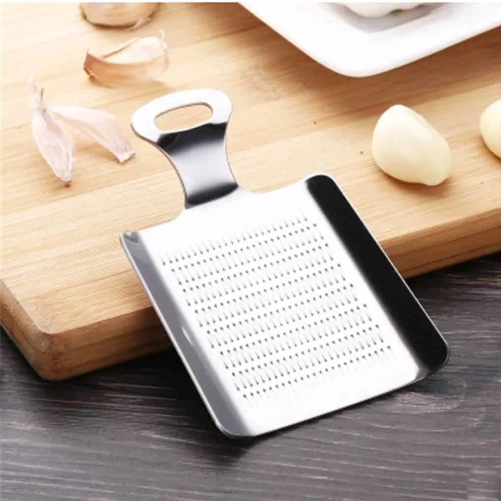 

Ginger Grater Stainless Steel Garlic Grinder Kitchen Fruit Root Vegetables Ginger Grinding Slicer Cooking Tool