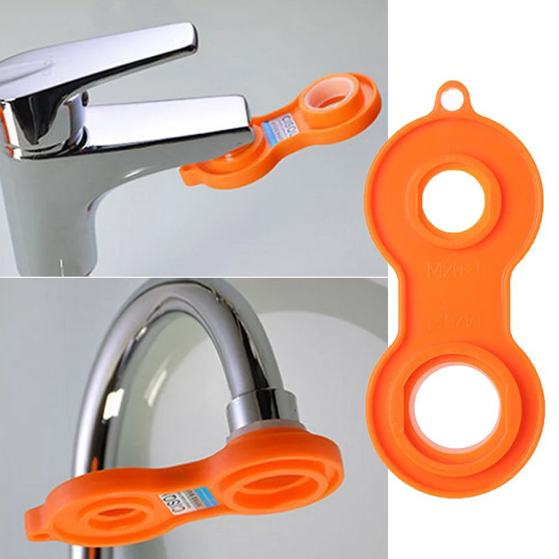 

Bathroom Faucet Aerator Detached Install Spanner ABS Wrench Installation & Removal Tool