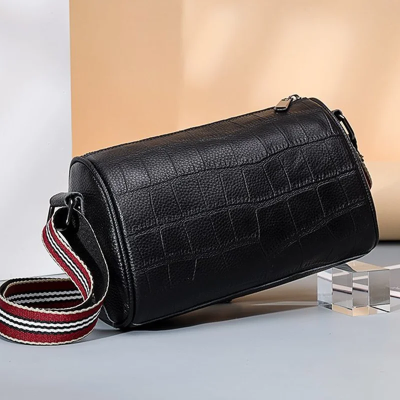 

Designer Luxury Brand Ladies Messenger Bags 100% Genuine Leather Handbag Women's bags High Quality Cowhide Female Shoulder Totes