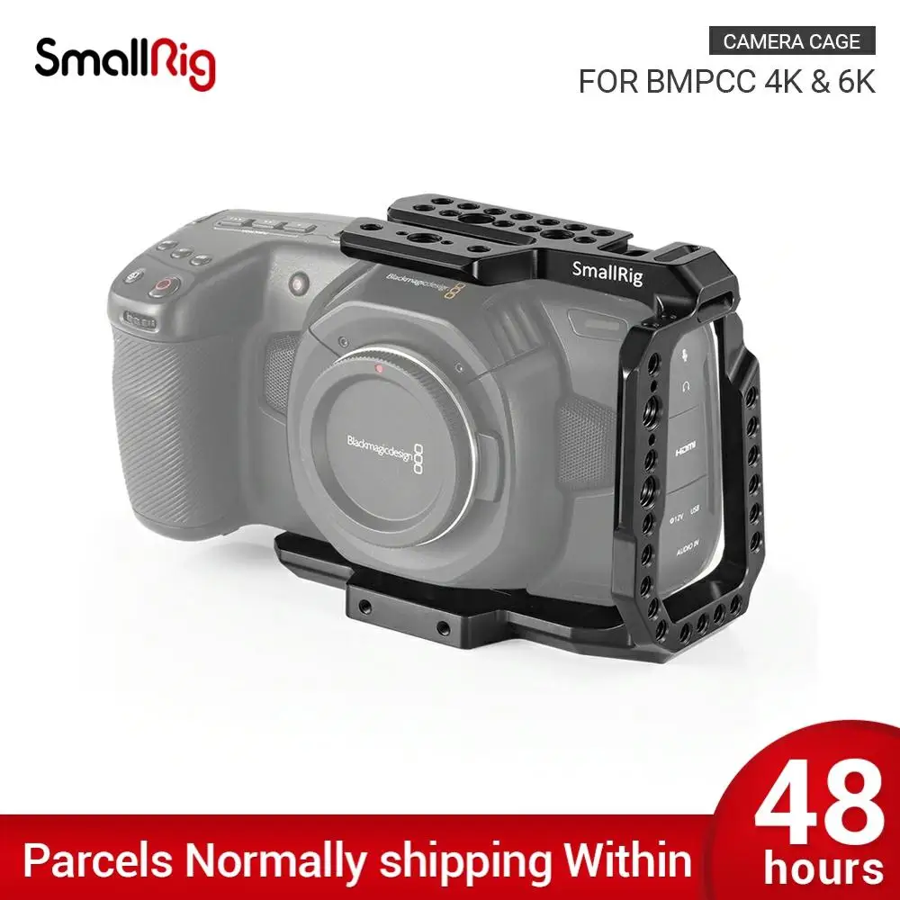 Клетка для камеры SmallRig BMPCC 4K / 6K полуклетка карманного кинотеатра с дизайном Blackmagic