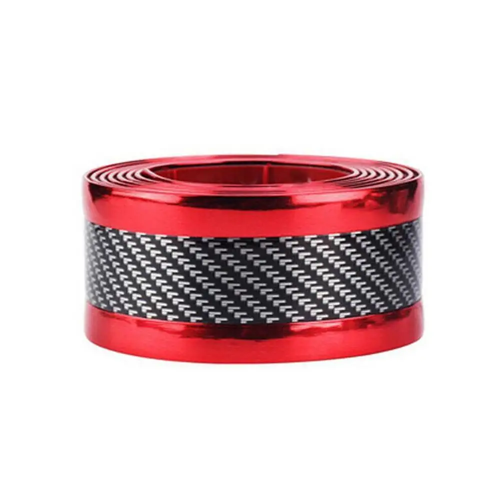 Высокое качество автомобиля Стикеры углеродного волокна Резина сделай сам