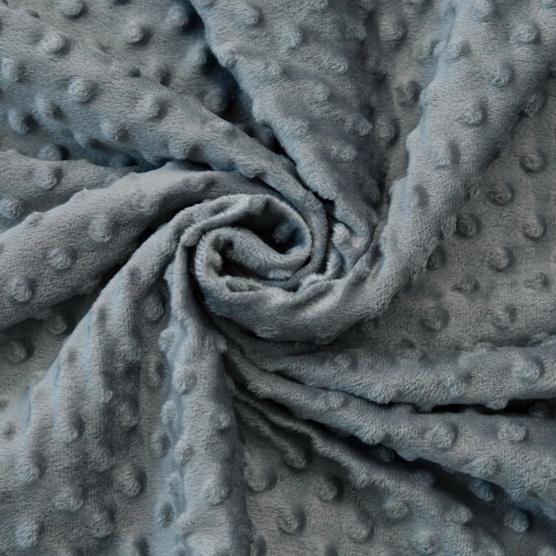 

D7YD Baby Appease Blanket Soft Bubble Flannel Newborn Swaddling Wrap Sleeping Quilt