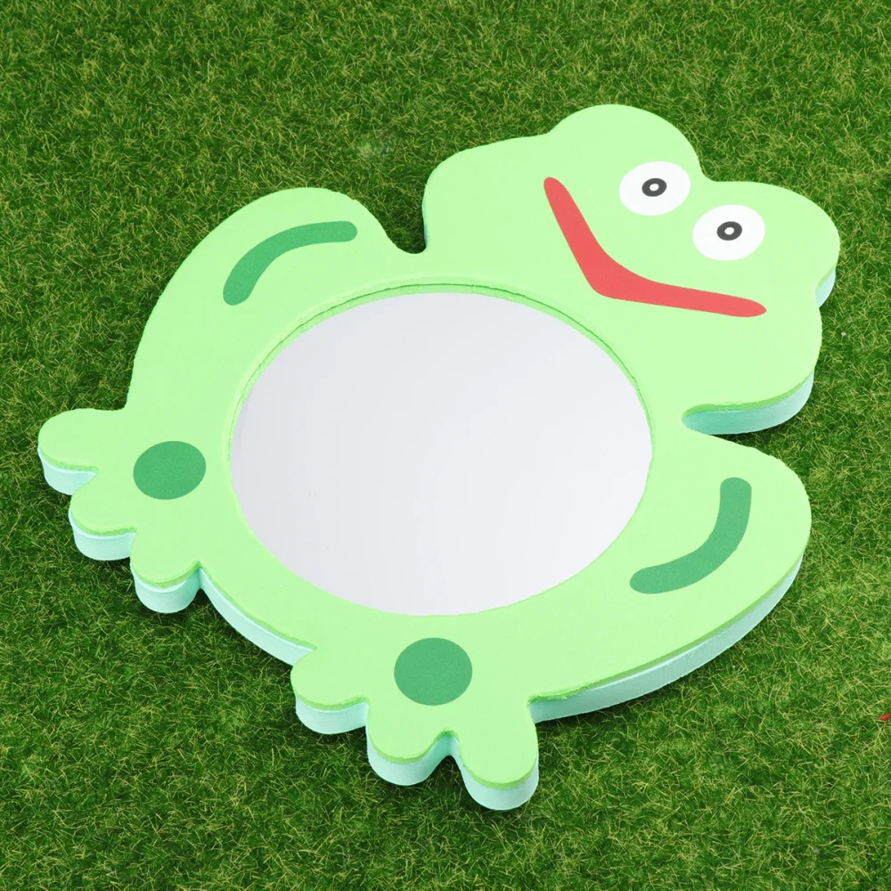 

1Pc Kid Bath EVA Cartoon Mirror Bathing Plaything Creative Green Design Water Educational Toys