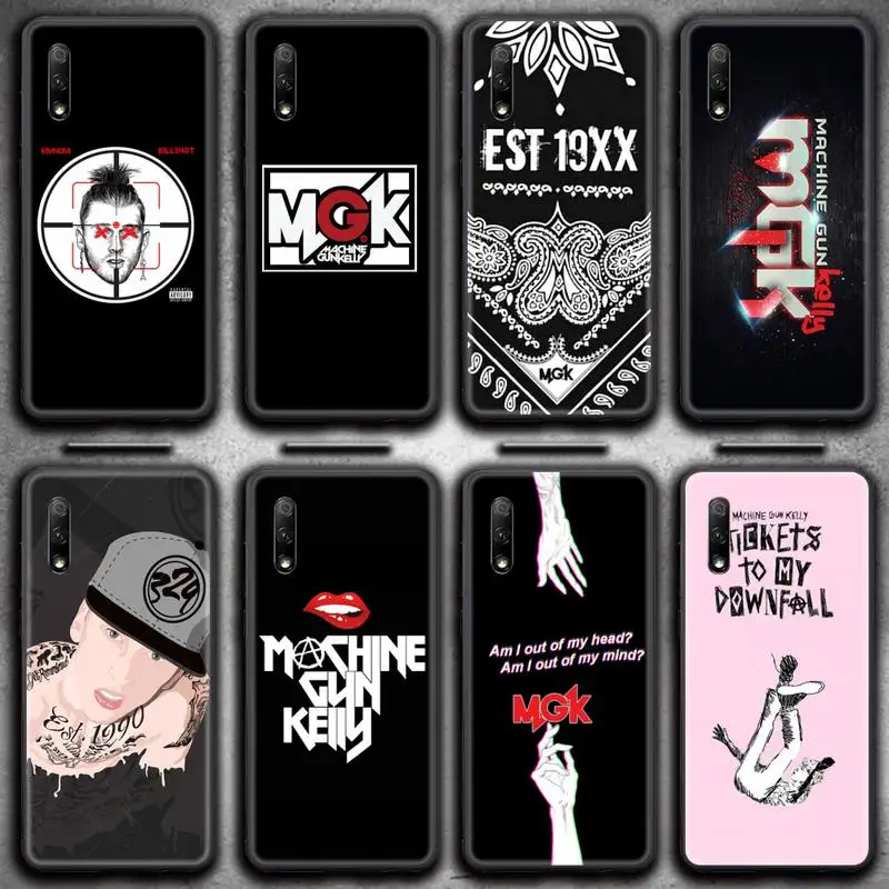 Чехол Rapper Machine Gun kelly MGK для телефона Huawei Honor 30 20 10 9 8 8x 8c v30 Lite view 7A pro | Мобильные