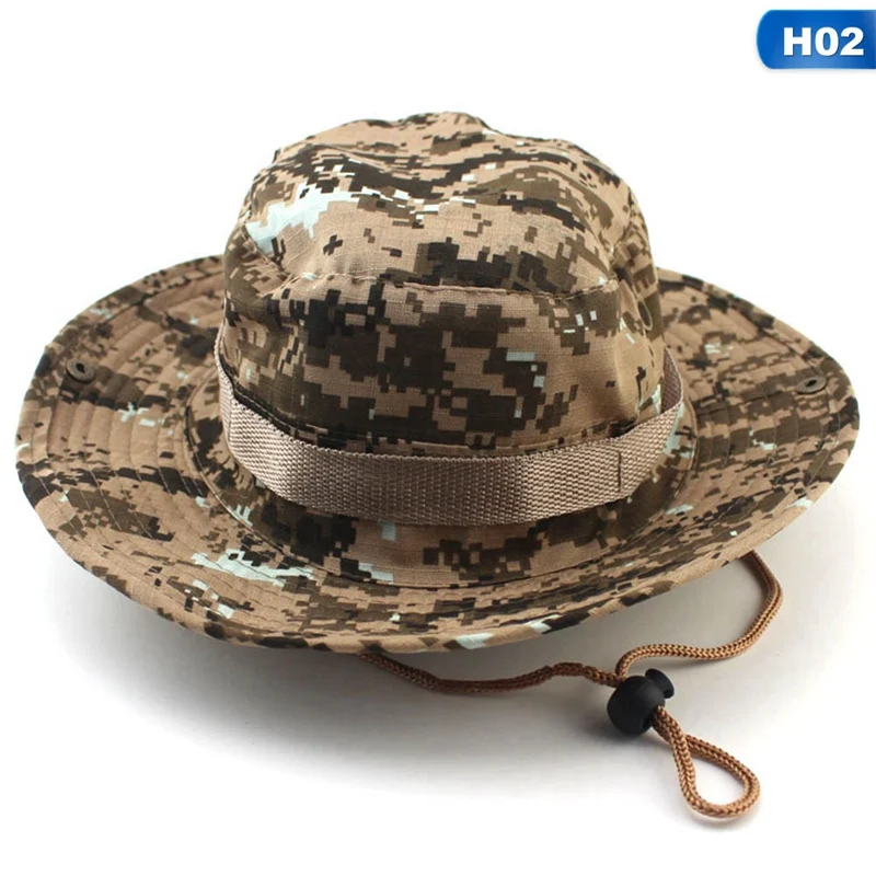

Summer Camouflage Tactical Cap Military Hat Caps Men Outdoor Sports Sun Bucket Cap Sun Hat