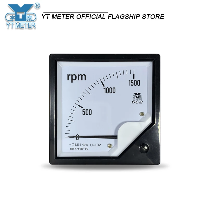 

6c2 10V input tachometer DC frequency converter 1500 rpm 1000 rpm 500 rpm speed limit meter speedometer 300r