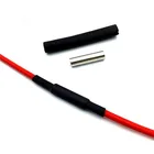 Нагревательная проволока из углеродного волокна, 25 м, 24 к, 18,5 Ом, электрическая линия для подогрева пола, теплицы, овощей, ферма, система отопления