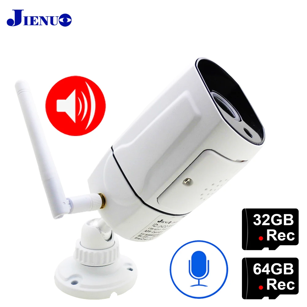 Ip-камера наружная 1080P Wi-Fi 64G HD водонепроницаемая с двусторонней аудиосвязью |