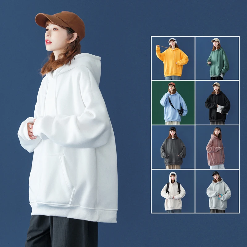 

Негабаритных 9 Цвета свитера на весну и осень женская дутая куртка с капюшоном Женский 2021 Корейская свободная для женщин; Сезон весна-осень; ...