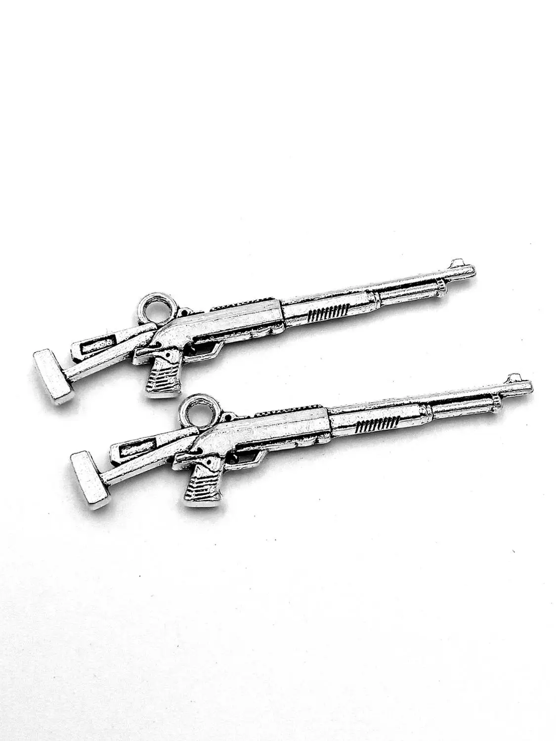 Подвеска в виде снайперской винтовки размером 44 мм 10 шт. | Украшения и аксессуары