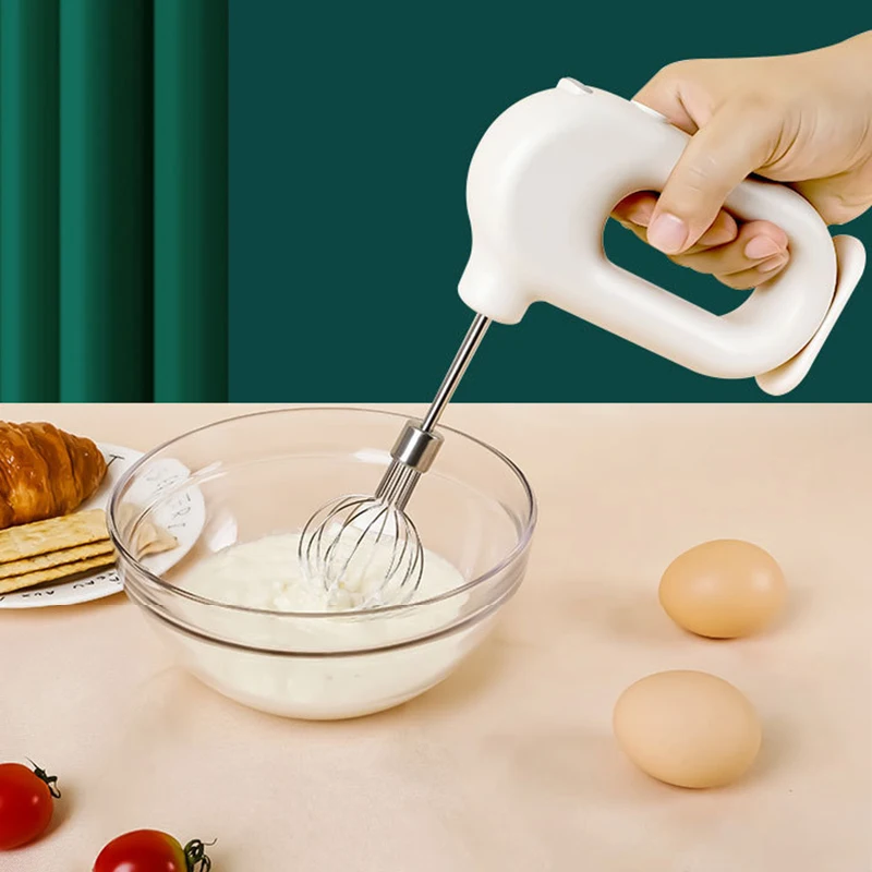 

Электрический мини-венчик для выпечки, домашний маленький автоматический венчик для взбивания крема, Миксер для торта, венчик для яиц I88