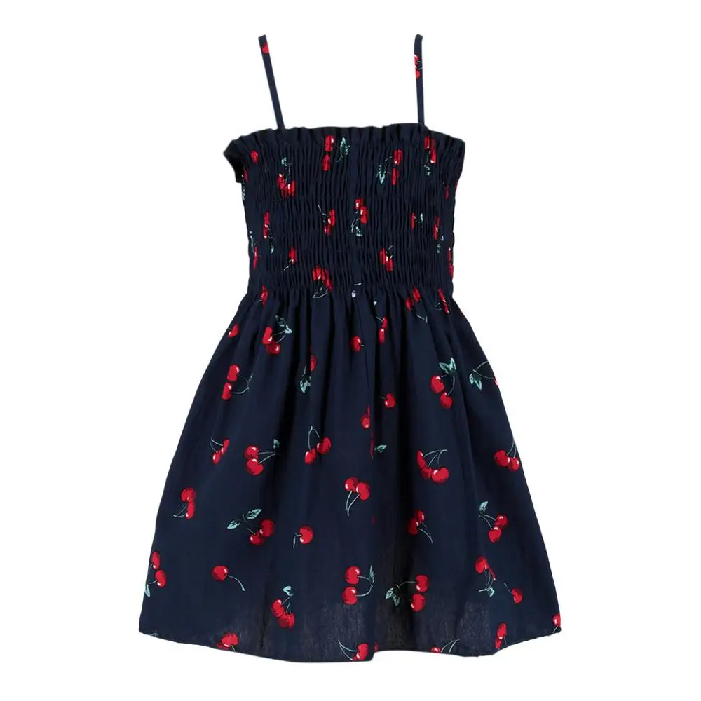 

ZWY130 Toddler Girl Clothes Kids Summer Dresses For Baby Girls Floral Sundress Sling Dresses Princess Dress Outfits Vestidos