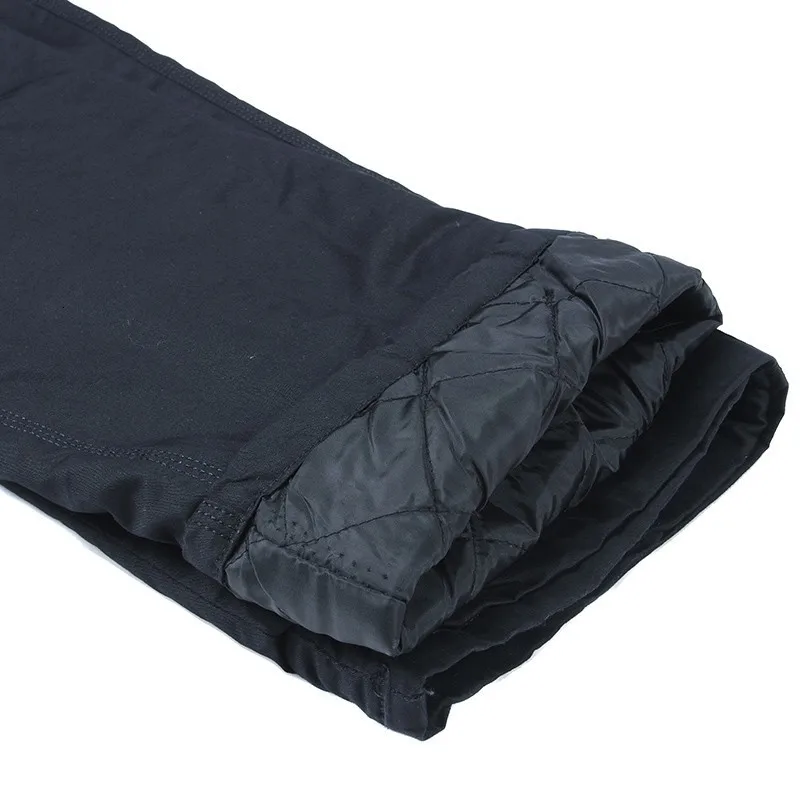 Мужские длинные брюки-карго свободного покроя зимние плотные теплые хлопковые