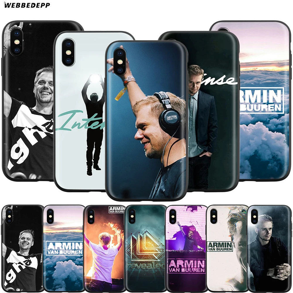 Webbedepp Armin van Buuren чехол для Apple iPhone 12 Mini 11 Pro XS Max XR X 8 7 6 6S Plus 5 5S SE|Бамперы| |