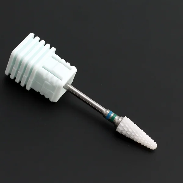 white1 ERUIKA Pro 1 шт. керамический фонарь для ногтей сверло фреза электрическая роторная дрель пилка для ногтей удаляет акриловые Инструменты для гель-лака для ногтей - Цвет: white1