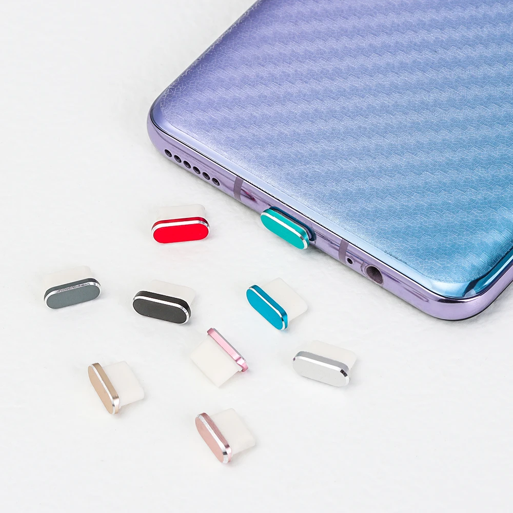 Для Samsung Galaxy S21 S20 Huawei P40 Xiaomi 11/10 Type C мобильный телефон от пыли для разъема Зарядное