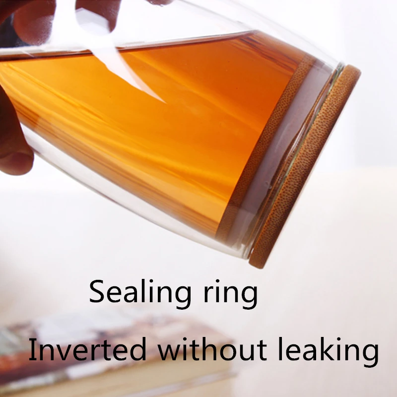 Стакан с двойными стенками чашка для чая кофейные кружки прозрачный