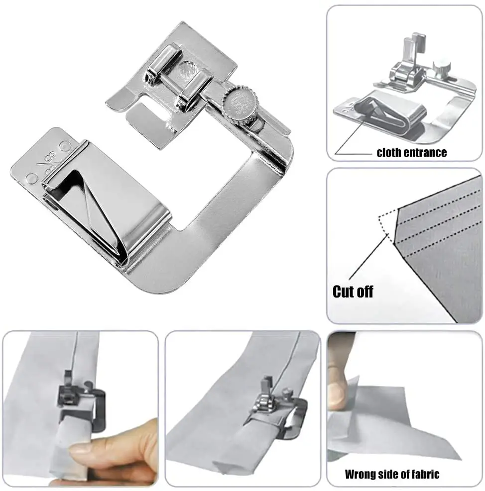 Набор прижимных лапок Nonvor 6 шт. прижимные лапки для швейной машины и широкой