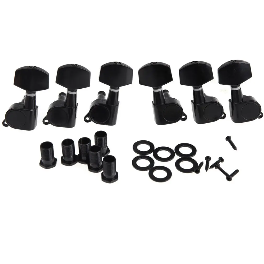 1 комплект 6 pcs гитарные Колки 3R3L строка ключи тюнеры для электроакустическая