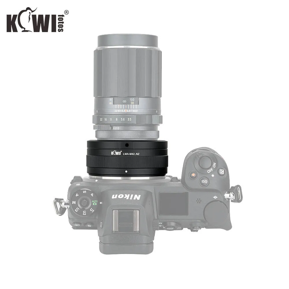 Ручной адаптер для объектива kiwifoto LMA-M42_NZ 69x34 3 мм M42 крепление объективов на Nikon Z