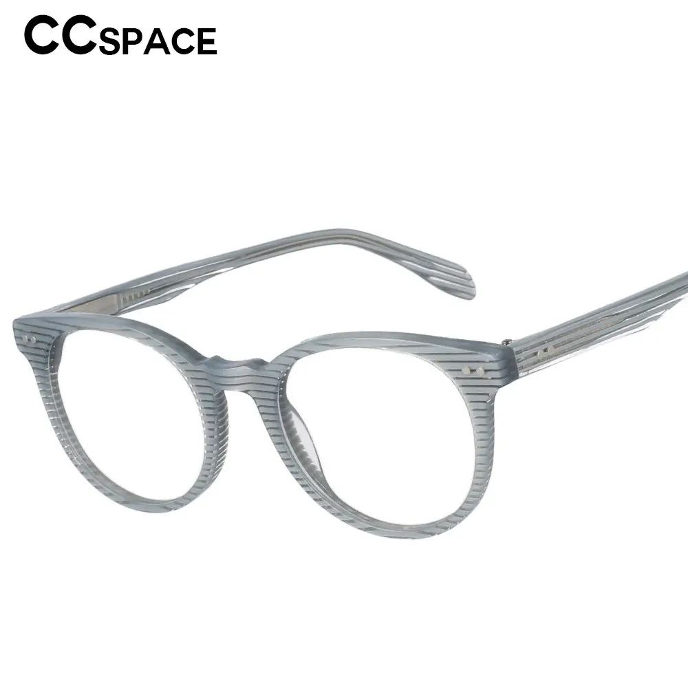 

53226 Acetate Handmade Luxury Glasses Frame for Men and Women Optical Fashion Computer Eyeglasses