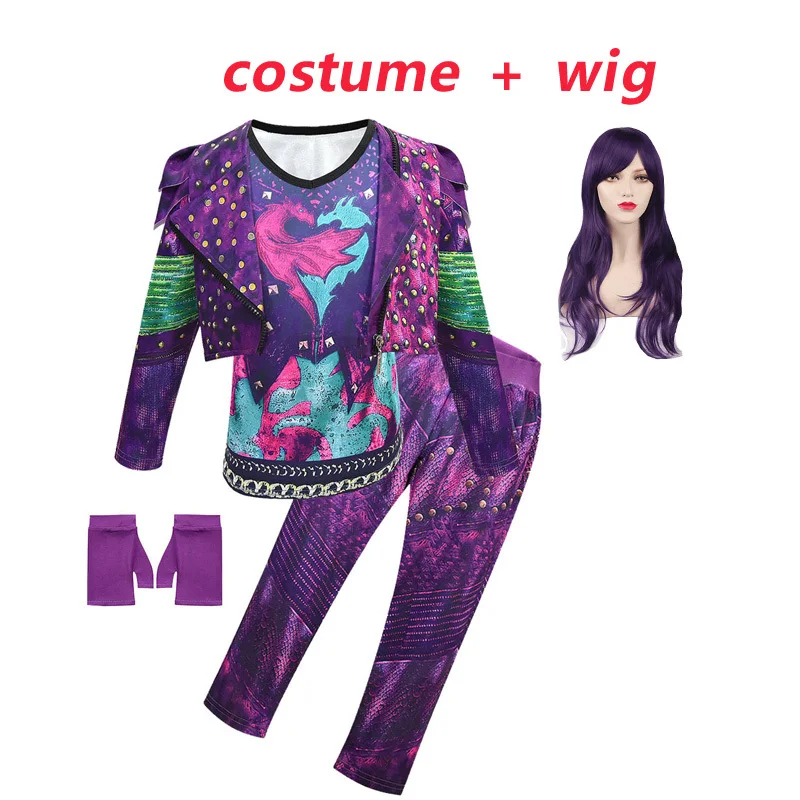 Косплей костюм малета 3 маль Берта из прямых голубых перчаток для детей на