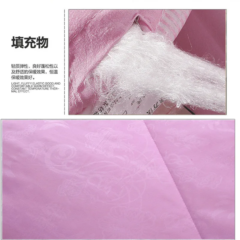 Лидер продаж шелковое Хлопковое одеяло для зимы/осени наполнитель из