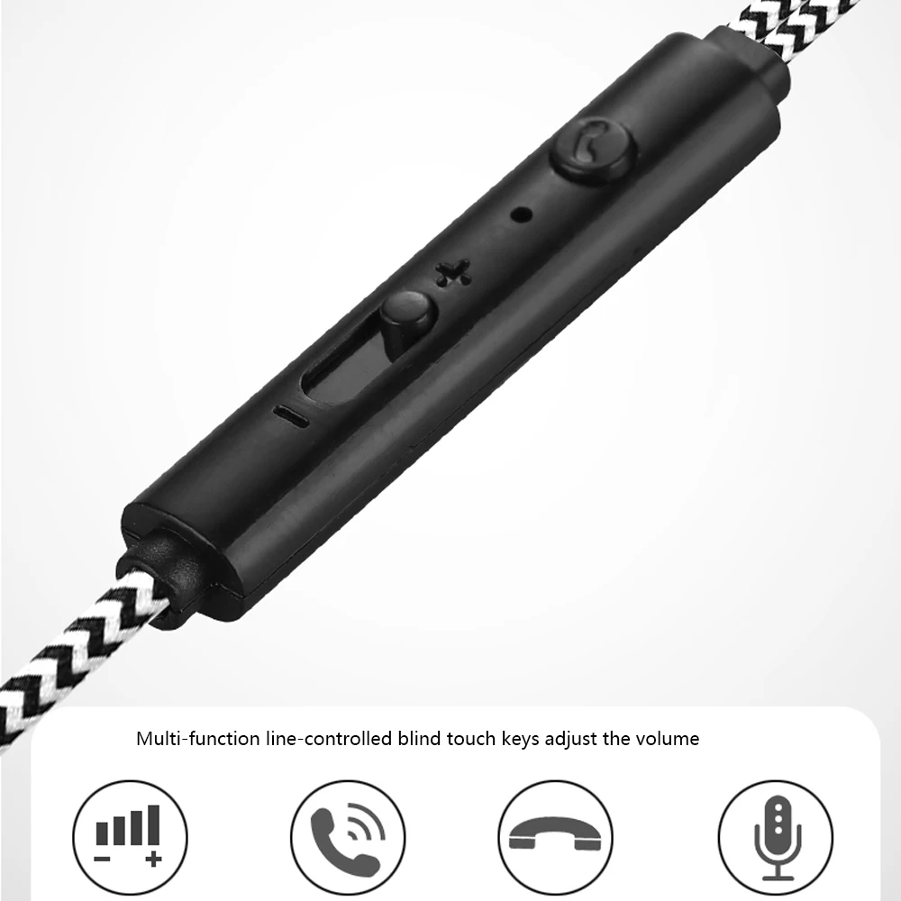 2 шт. стерео проводной мобильный телефон компьютер игровая гарнитура с функцией