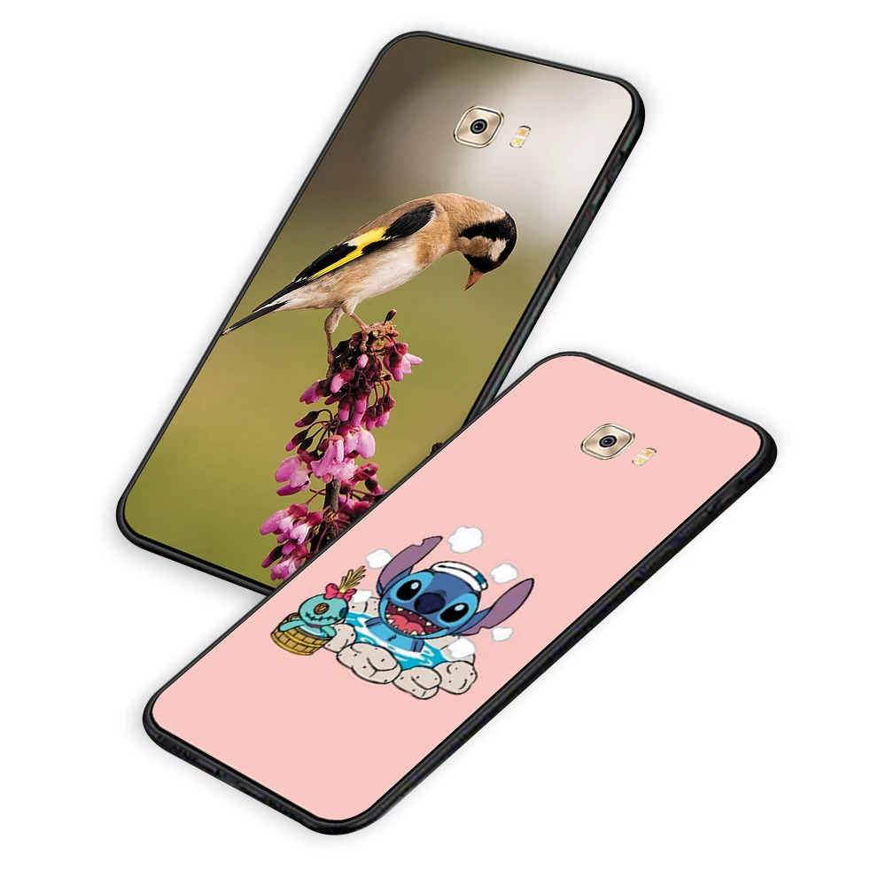 Силиконовый чехол из ТПУ с мультяшным аниме для телефона samsung A9pro S7 Flower Animal Art