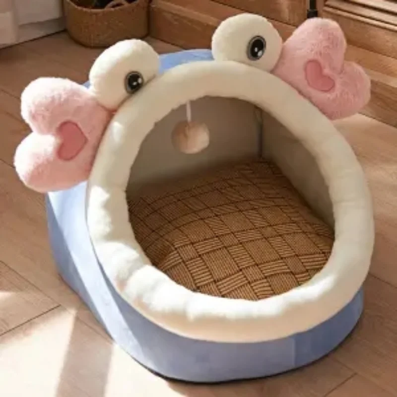 

Cat's Nest Four Seasons Universal Closed House Warm Winter Removable Wash Villa Bed House Dog Kennel Pet Cat Supplies
