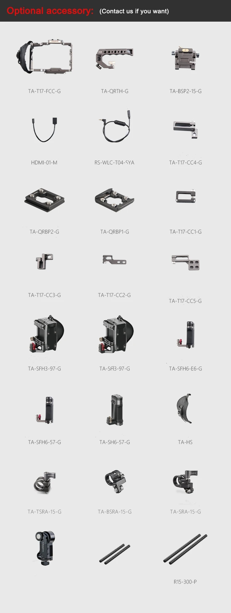 Tilta DSLR Камера клетка TA-T17-A-G TA-T17-C-G для sony A7 A9 A7III A7R3 A7M3 A7S3 sony A7/A9 серии w/фокусная ручка A7 iii клетка