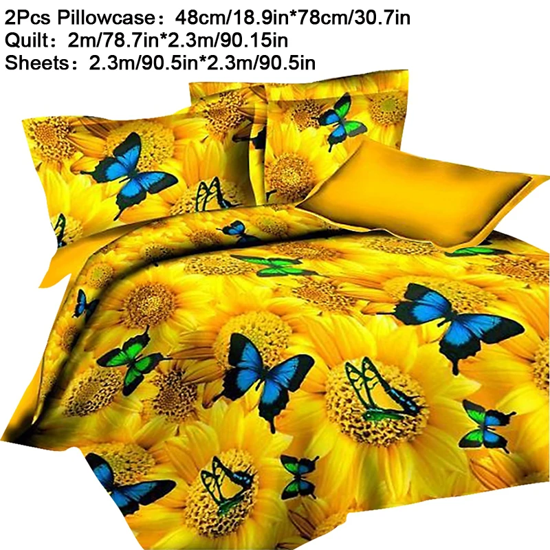 24 HIFUAR Комплект постельного белья flower3/4 шт с принтом розы роскошное постельное белье для пододеяльника наволочка постельное белье украшение комнаты домашний текстиль - Цвет: 24