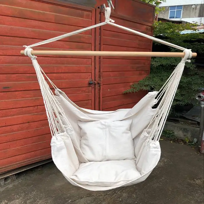 Садовое кресло гамак переносное туристическое подвесное 1 2 подушки качалка