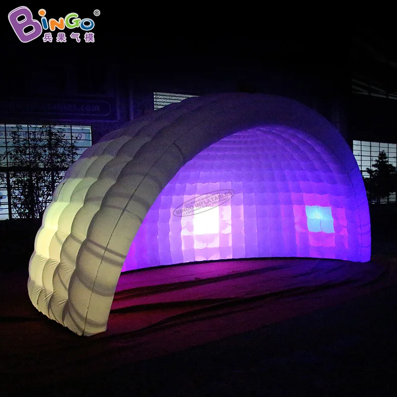 Надувная купольная палатка 20 футов x 13 10 гигантская надувная игрушечная igloo для