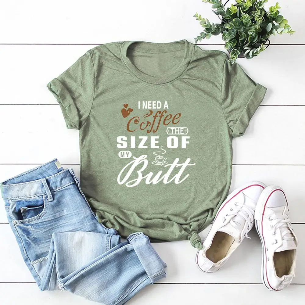 Женская футболка с коротким рукавом круглым вырезом и надписью свободная из 100%