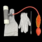 Набор для сбора спермы питомцев, одноразовый Пластиковый Трубчатый катетер для искусственного осеменения спермы, мешок для сбора, 1 комплект