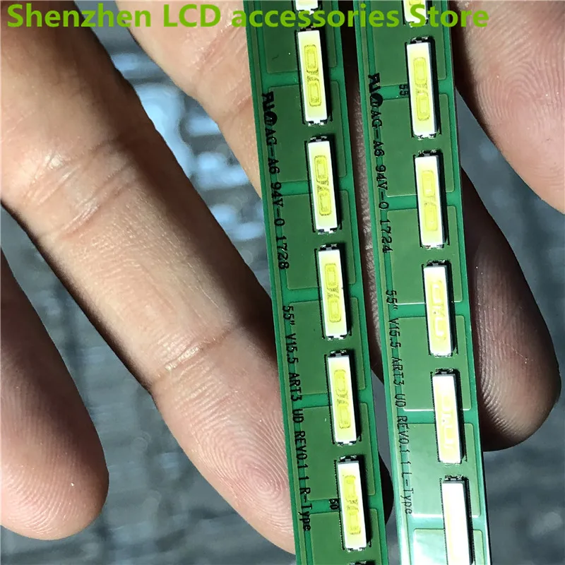 Для 55 дюймовой подсветки ЖК телевизора LG 55UH6150 CB 6922L 0159A 6916L2361A 6916L2362A 60LED 602 мм 100%