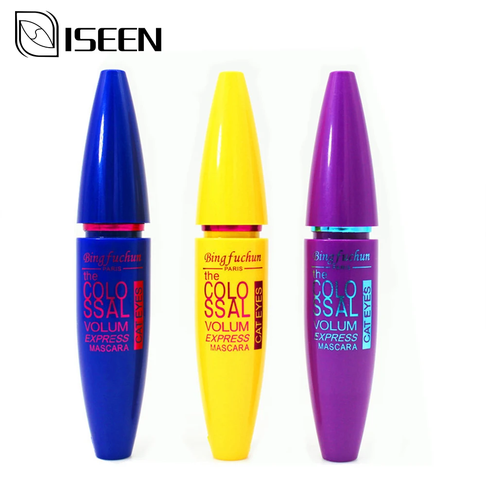 Fashion New 4D Black Mascara Thick Curling Waterproof Makeup Kit Long Lasting engthening Lashes Cosmetics |