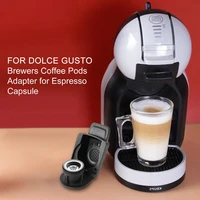 new coffee machine for dolce gusto brewers reusable coffee capsule adapter for espresso capsule crema maker