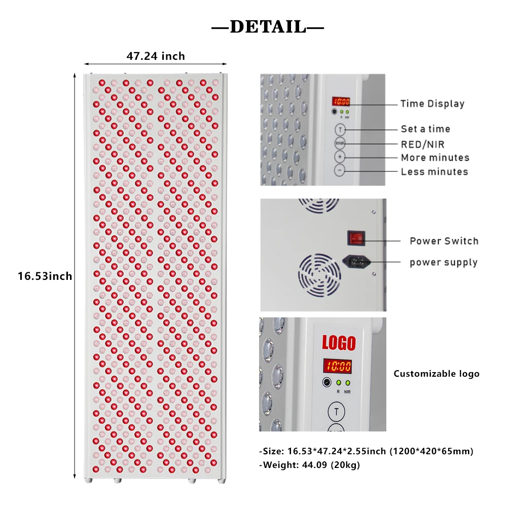 

IDEA LIGHT Newest TLPRO Intelligent Control 1680W 2800W 816W 1064W 660nm 850nm Near Infrared Led Red Light Therapy