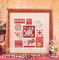 zz359 chinese style diy craft stich cross stitch cotton fabric needlework embroidery crafts counted cross stitching kit