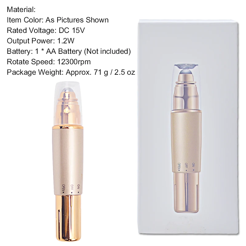 Массажер для глаз губ роликовый массажер удаление морщин лифтинг омолаживающий